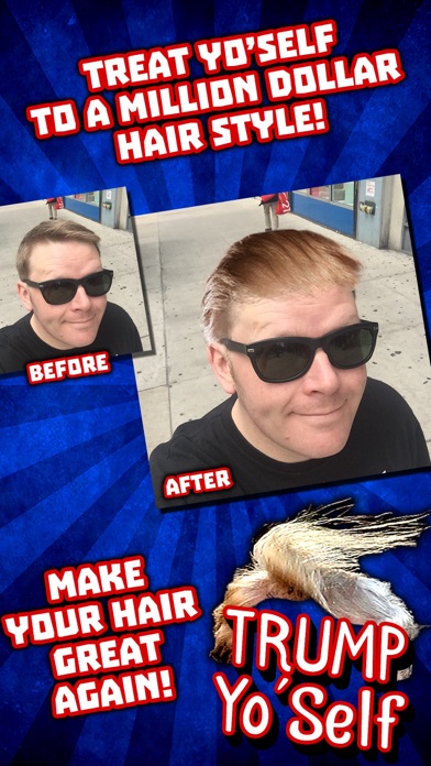 How to cancel & delete TRUMP Yo'Self! Make Your Hair Great Again! from iphone & ipad 1