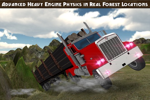 Logging Truck – A Free Driving Simulator for Wood and Timber Cargo Transporter screenshot 2