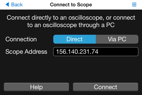 Keysight Oscilloscope Mobile screenshot 4