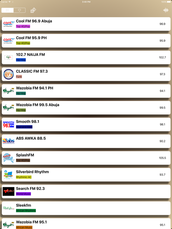 Screenshot #6 pour Niger Live Radio Player Free