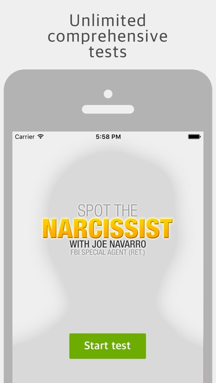 Spot The Narcissist