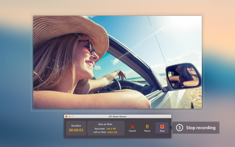 GIF Maker Movavi: Record Screen as Animated GIF thumbnail 2