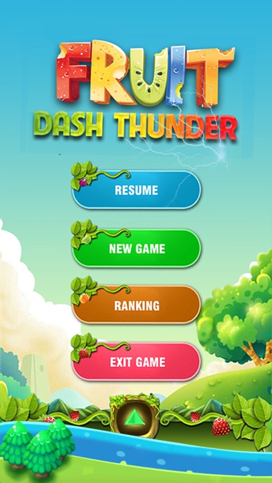 Fruit Dash Thunder iPhone screenshot 5 - Games app