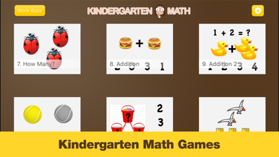 Screenshot #1 pour Kindergarten Math - Games for Kids in Pr-K and Preschool Learning First Numbers, Addition, and Subtraction