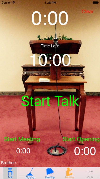 Theocratic School Timer:Life and Ministry