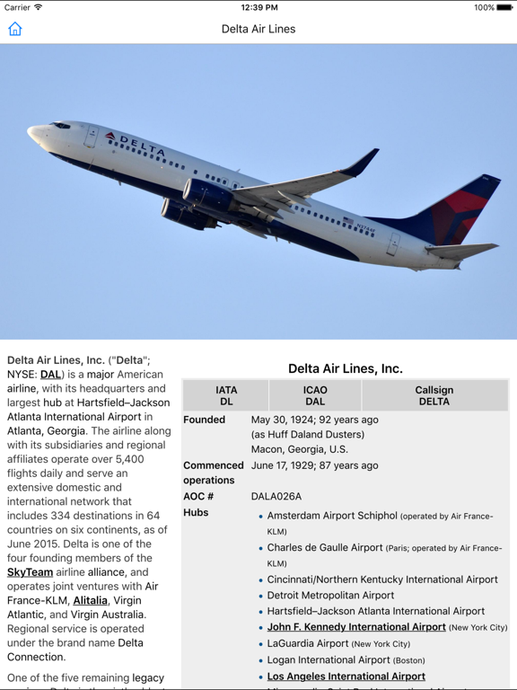 CHI Encyclopedia of Airliners iPad screenshot 4 - Education app