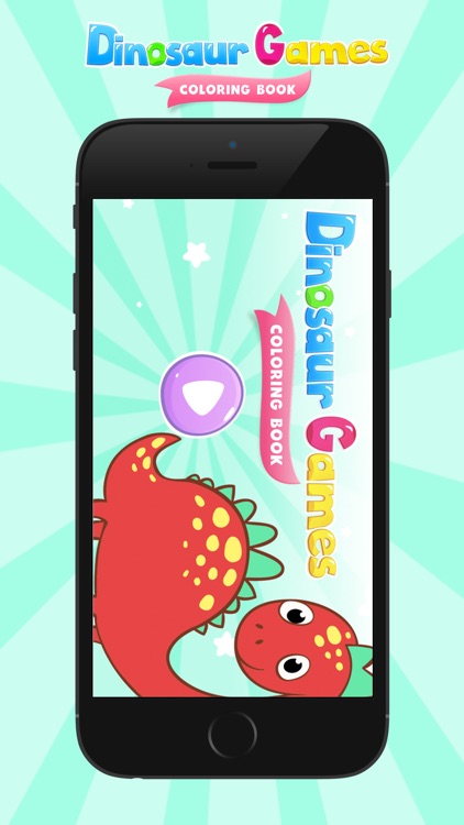 Coloring Book Dinosaur Games