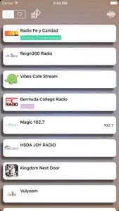 Bermuda Radio - VIBE 103 screenshot #3 for iPhone