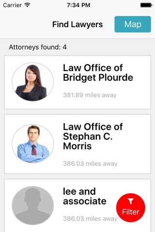 ASAP Lawyers screenshot 2