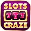 777 A Craze Slots Gambler Paradise Lucky Game - FREE Vegas Slots Game Machine
