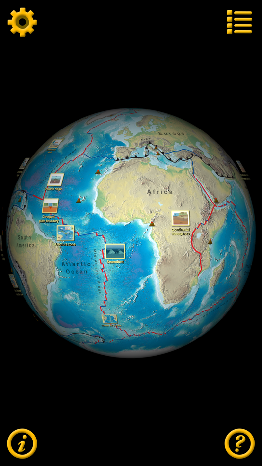 #1. Plate Tectonics Visual Glossary and Atlas (iOS) Podle: DK Tasa, Inc.
