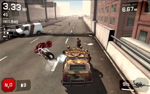 生存への道：無料ゾンビキル高速道路のレース＆撮影戦争ゲームのおすすめ画像1
