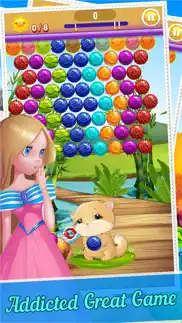 amazing bubble pet go adventure - pop and rescue puzzle shooter games iphone screenshot 2