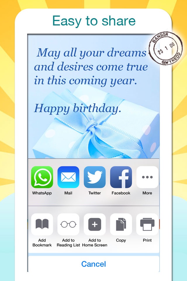 Birthday Greeting Cards - Text on Pictures: Happy Birthday Greetings screenshot 4