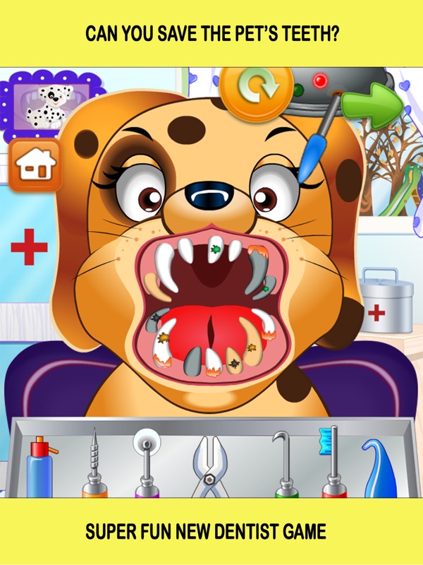 Pet Vet Dentist Doctor - Games for Kids Free screenshot 6