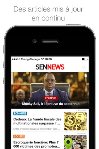 SenNews screenshot 3