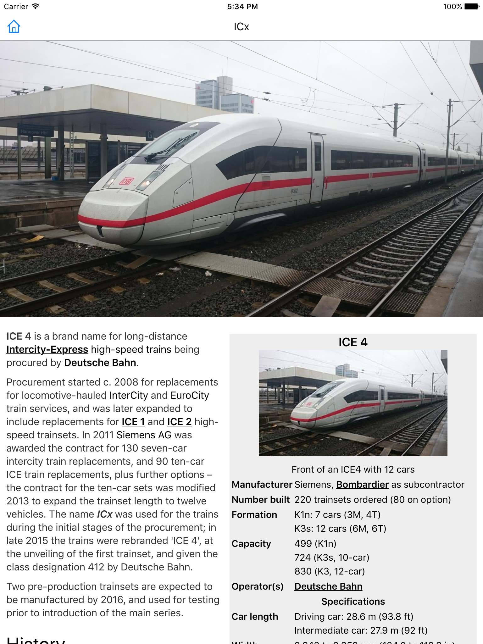 CHI Encyclopedia of Trains