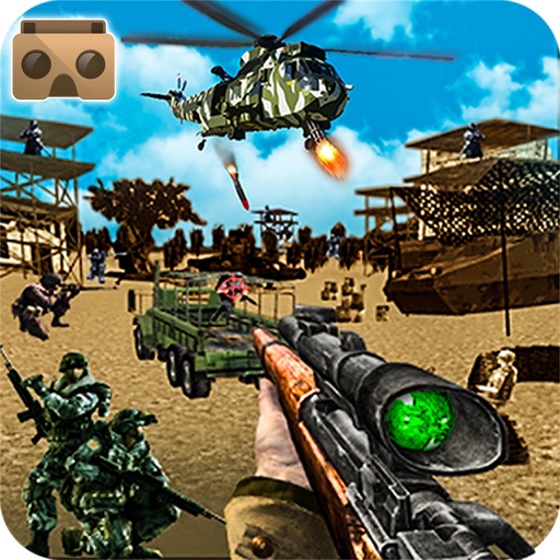 VR Sniper Desert Action icon