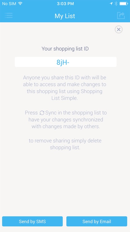 Shopping List Simple screenshot-3