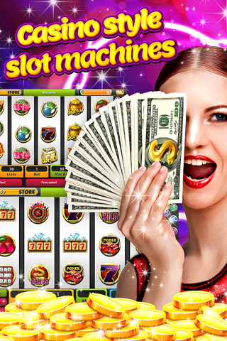 Pokies Kings Craze Slots Machines – Casino Play Stampede 7's Jackpot of Slot Tournament screenshot 2