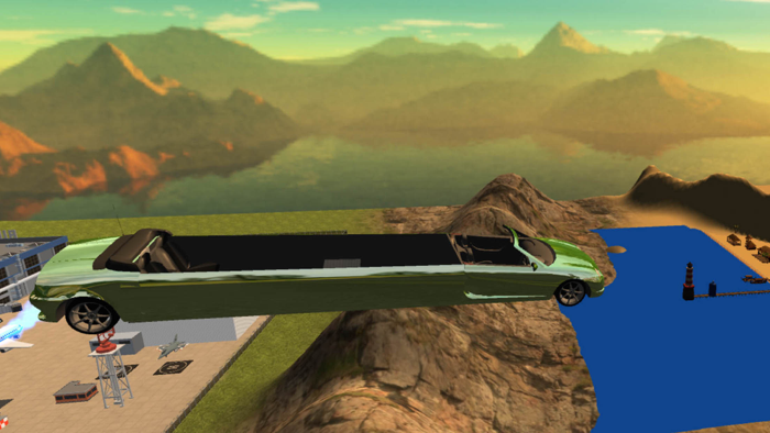 Flying Limo Open Car Edtion Simulator 2016