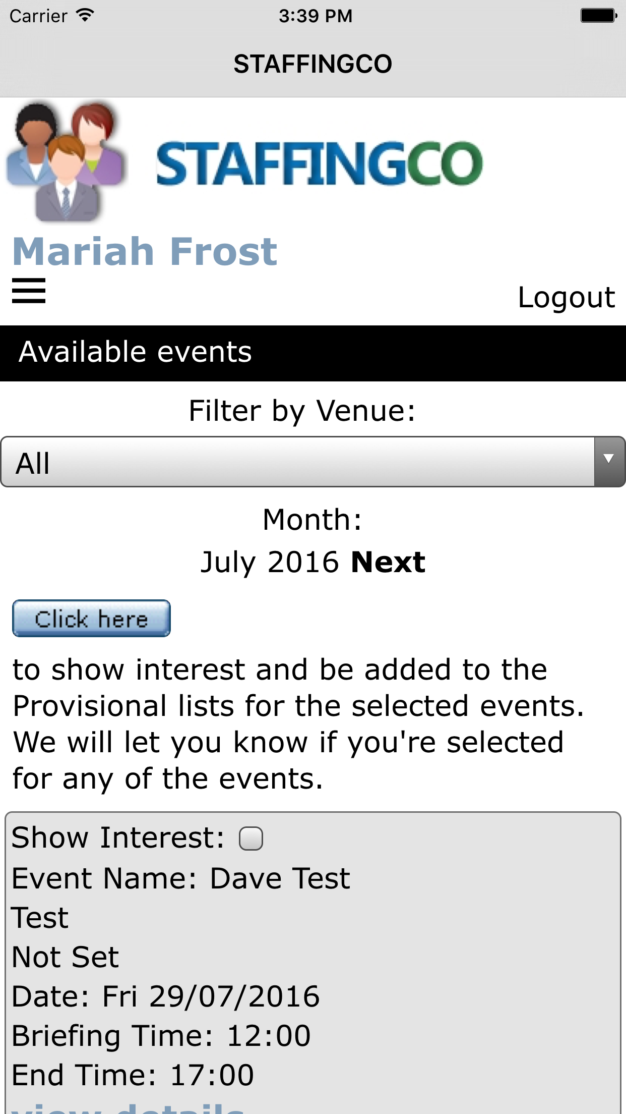 AXLR8 Staffing screenshot 3
