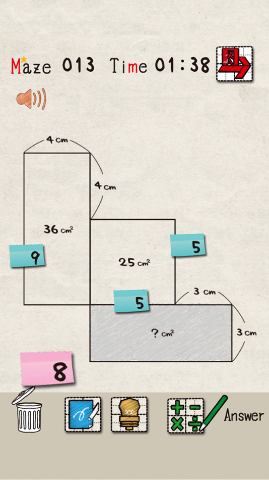 #1. Area Maze (iOS) 由: Happymeal Inc.