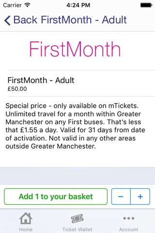 First Bus m-Tickets screenshot 4