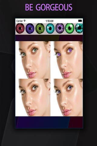 Girls Eye Changer - Replace Eye Color With Various Color Effectsのおすすめ画像2