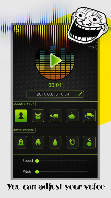 Voice Changer - Prank Sound Effect.s Modifier, Audio Record.er & Play.er for Phone Call screenshot-3