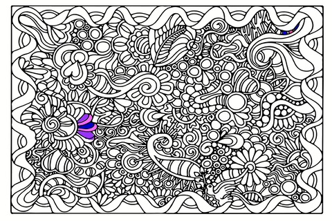 Coloring Advanced FREE - The original adult coloring app screenshot 4