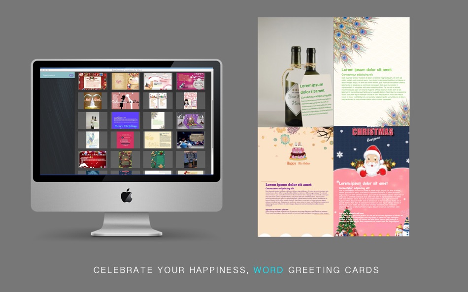 #1. Greeting card for Word (macOS) 由: 磊 范