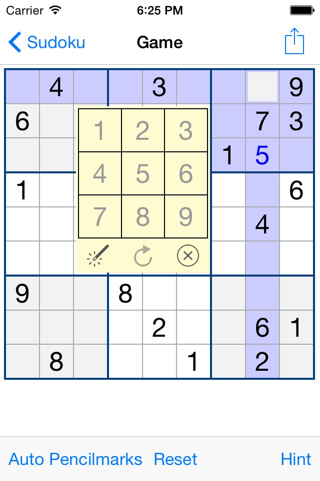 Sudoku 101 (Free) screenshot 3
