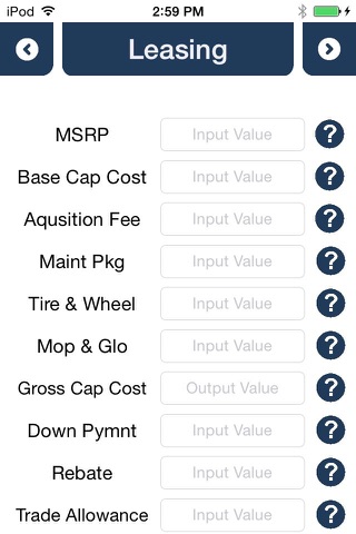 Car Czar Pro Car Loan & Lease Calculator screenshot 3