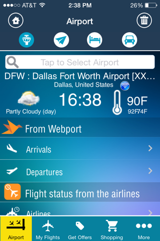 Скриншот из Dallas Fort Worth Airport Pro (DFW/DAL) + Flight Tracker Dallas Love Radar