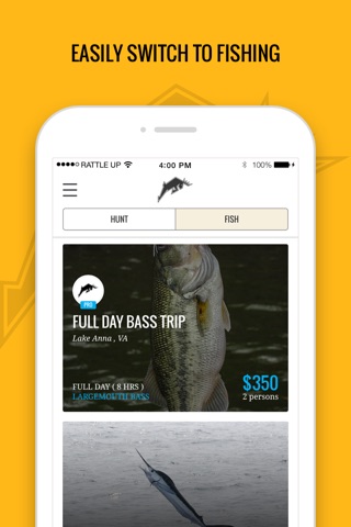 Rattle Up™—Deals on hunting & fishing trips screenshot 3