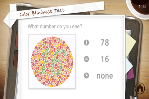Easy Color Blindness Test screenshot 2