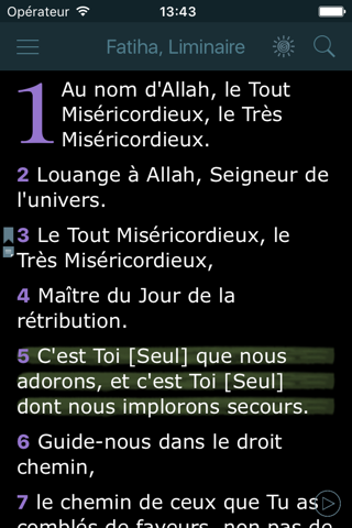 Noble Quran in English & Audio screenshot 2