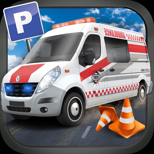 911 Emergency Ambulance Rescue Operation - Patients City Hospital Delivery Sim icon