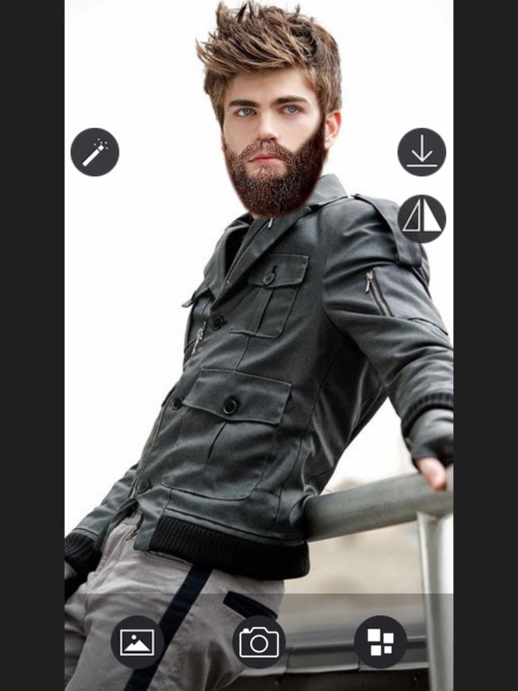 Screenshot #5 pour Beard Photo editor - Live Camera