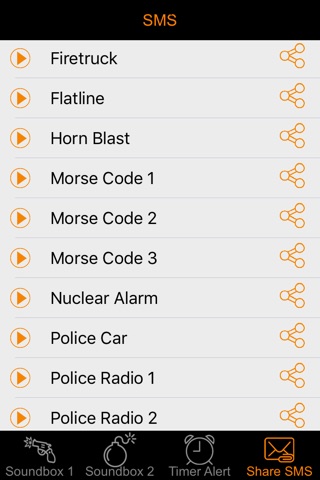 Police Sound & Siren Warning Sounds Effect Button: Ambulance, Fire Truck, Air Horn & Whistle Blast screenshot 3