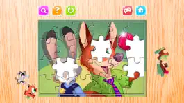 Game screenshot Cartoon Puzzle – Jigsaw Puzzles Box for Judy Hopps and Nick - Kids Toddler and Preschool Learning Games mod apk