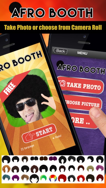 Afro Booth : Add Afro Style to photos