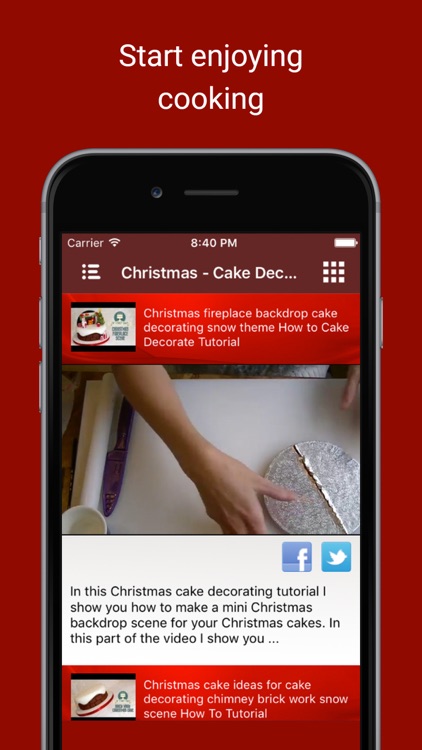 Delicious Christmas Cake Bakery Food Recipe Videos screenshot-3