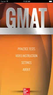 mcgraw-hill education gmat iphone screenshot 1