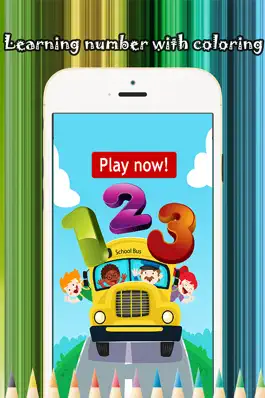 Game screenshot 123 Coloring Book for children age 1-10: Games free for Learn to write the Spanish numbers and words while coloring with each coloring pages mod apk