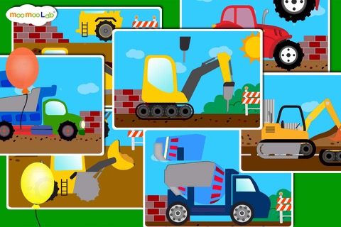 建設車両 -  子供のためのゲーム, アクティビティ、お絵かきのおすすめ画像3