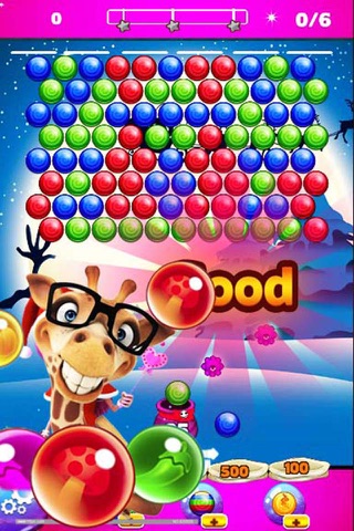 Pop Giraffe Bubble - Pet Jelly Infinity Mania Shooter screenshot 2