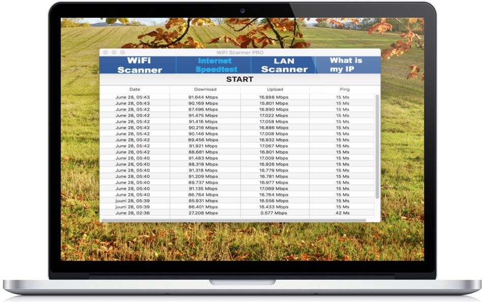 #3. WiFi Scanner PRO (macOS) Podle: Rain Ruus