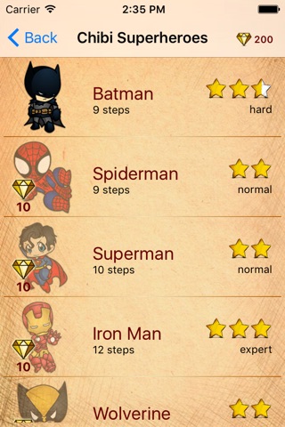 Step by Step Draw Famous Chibi Superheroes screenshot 2